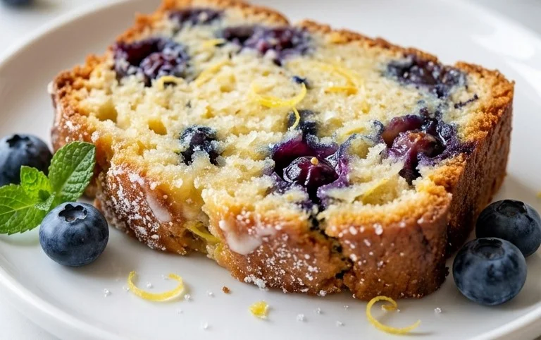 Blueberry and Lemon Loaf