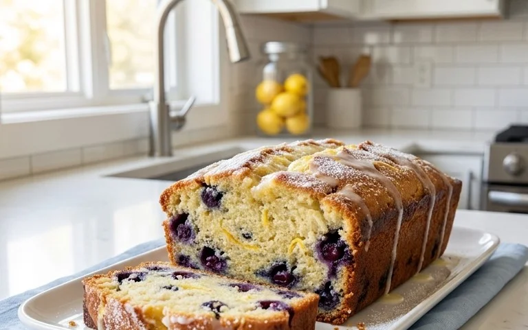 Blueberry and Lemon Loaf