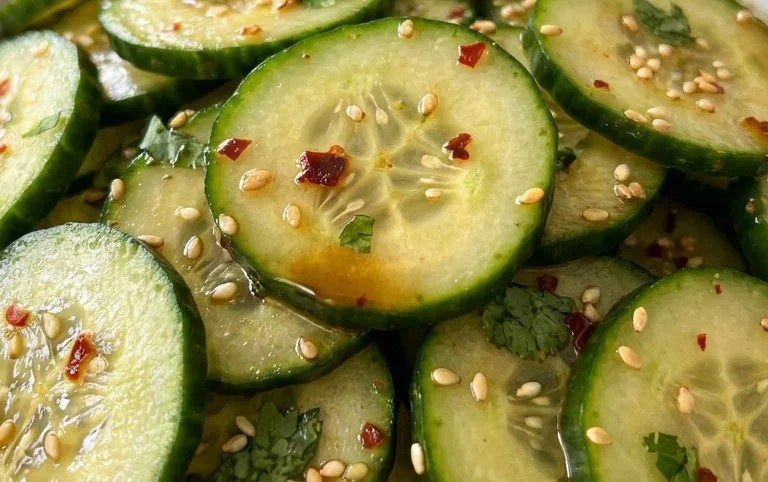Spicy Asian Cucumber Salad