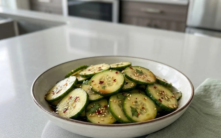 Spicy Asian Cucumber Salad