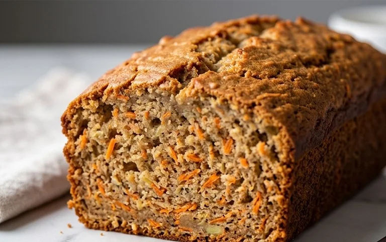 Dairy Free Carrot Cake Banana Bread