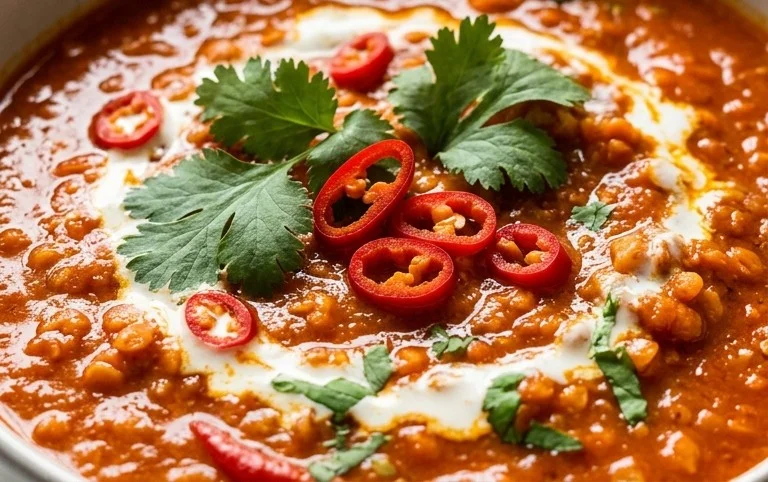Spicy Red Lentil Curry