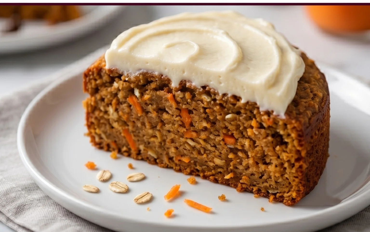 Easy Flourless Oatmeal Carrot Cake Recipe