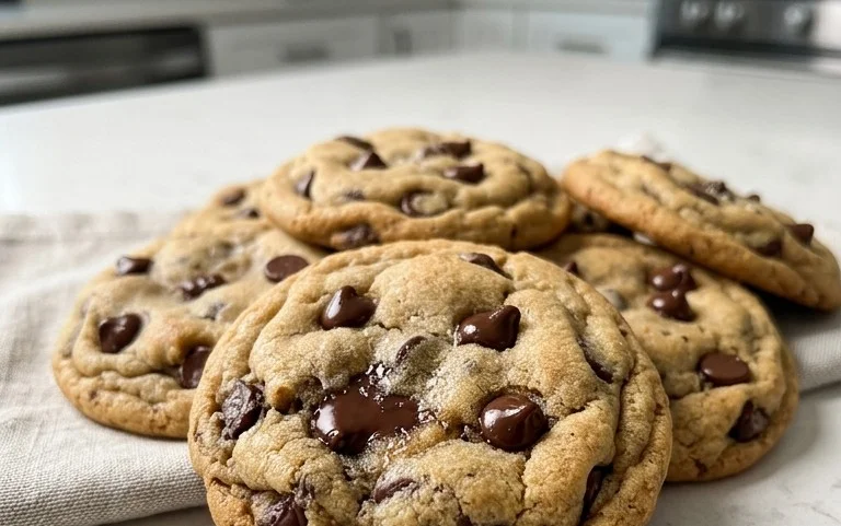 The Best Soft Chocolate Chip Cookies