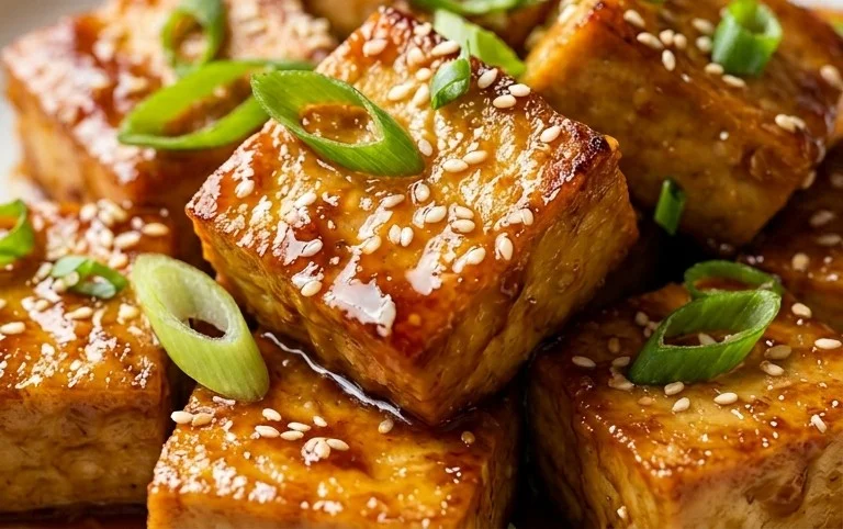 Honey Garlic Tofu