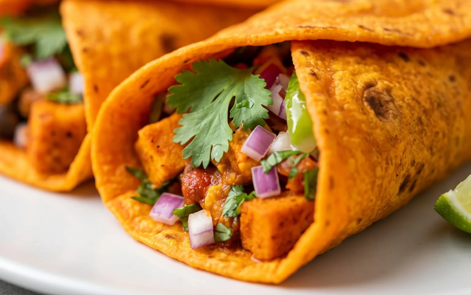 Sweet Potato Tortillas (Gluten-Free Vegan Wraps)