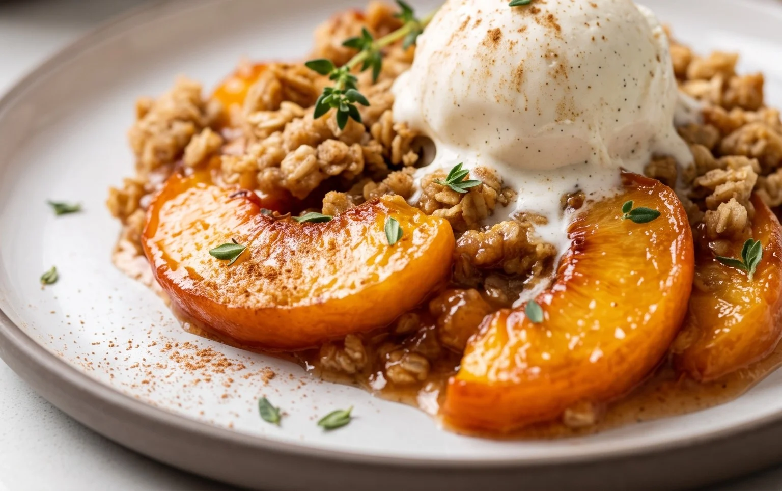 Peach Crisp