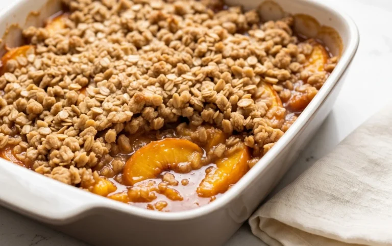 Peach Crisp