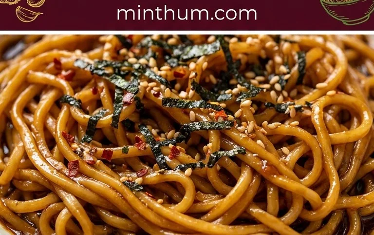 Easy Saucy Ramen Noodles