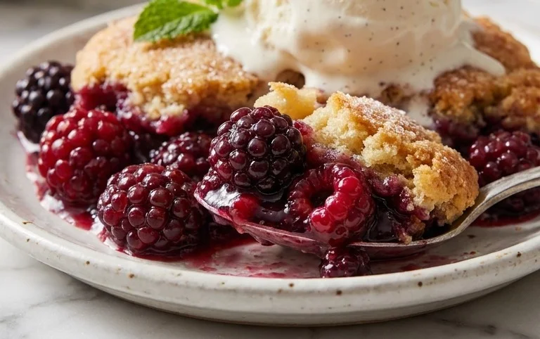 The Pioneer Women's Blackberry Cobbler