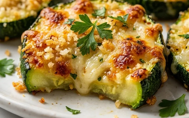 Baked Parmesan Zucchini