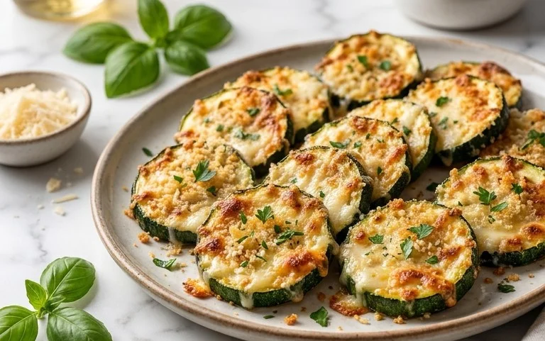 Baked Parmesan Zucchini