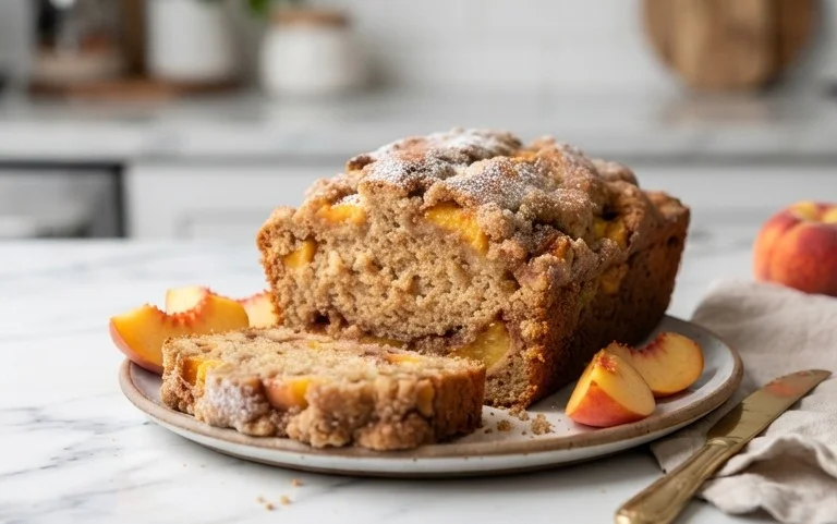 Spiced Peach Bread
