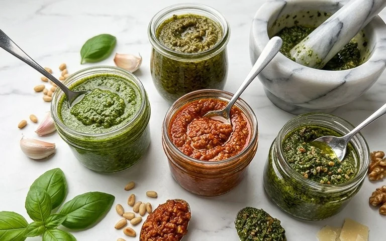 mix and match pesto recipe