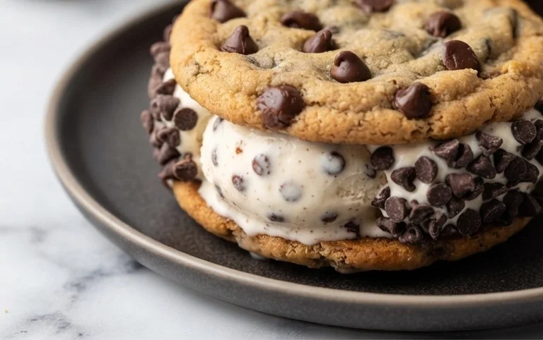 Cookie Ice Cream Sandwiches (Like a Chipwich!)