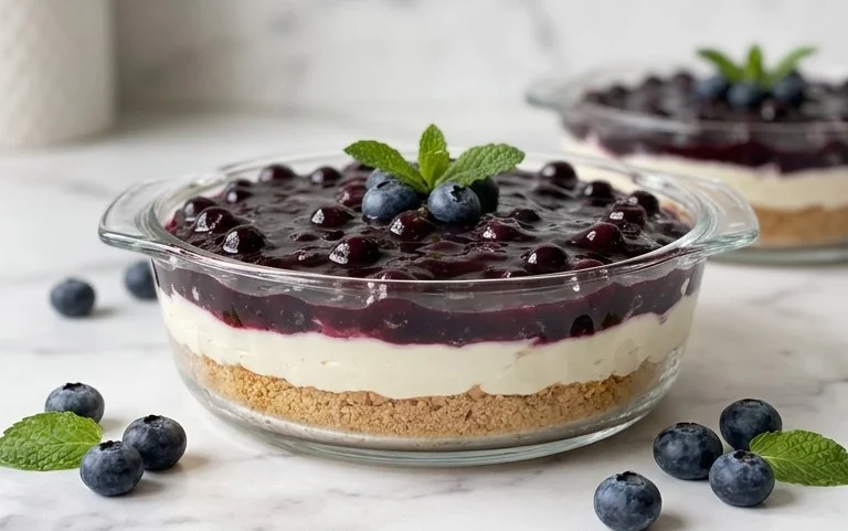 No-Bake Blueberry Yum Yum