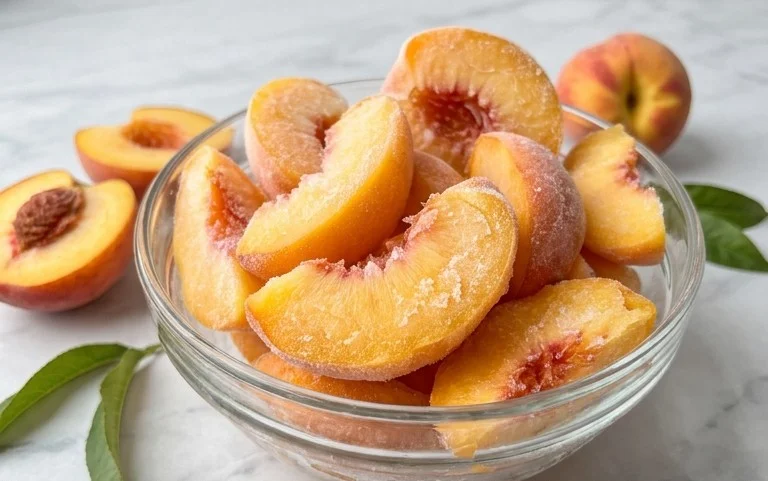 Freezing Peaches, How to Easily Freeze Peaches