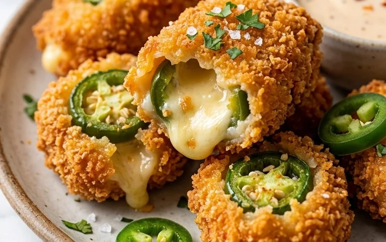 Fried Jalapeno Popper Bites
