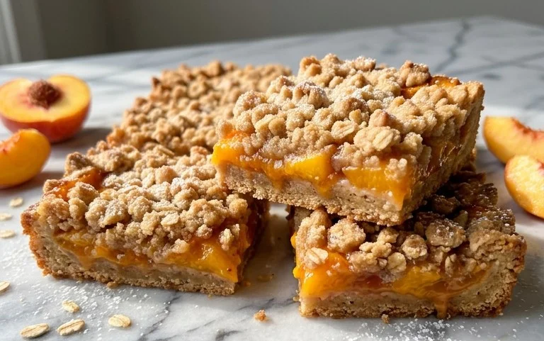Fresh Peach Crum extractb Bars