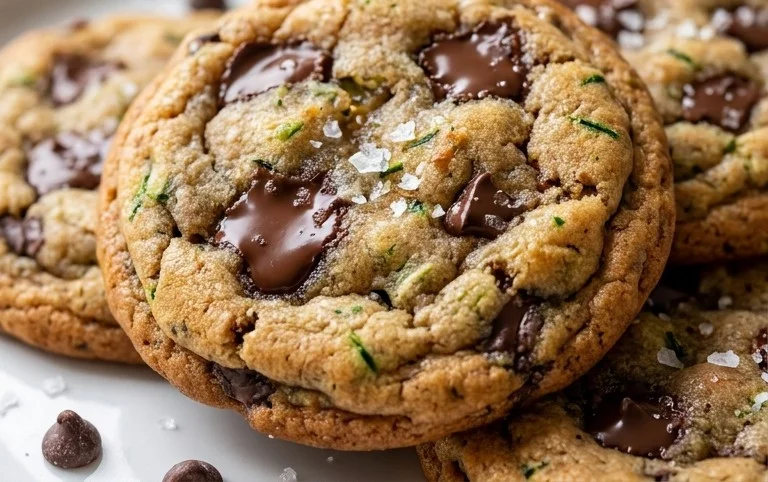 Zucchini Chocolate Chip Cookies