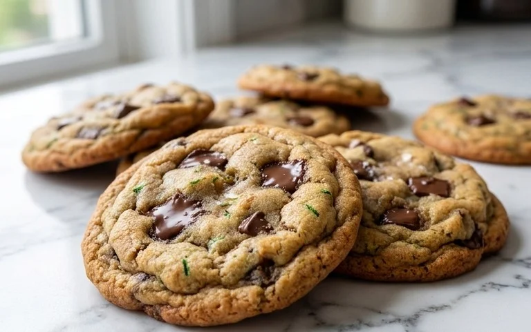 Zucchini Chocolate Chip Cookies