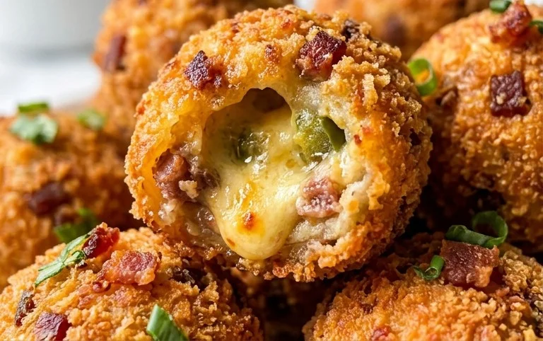 Beef Bacon Jalapeño Popper Cheese Balls