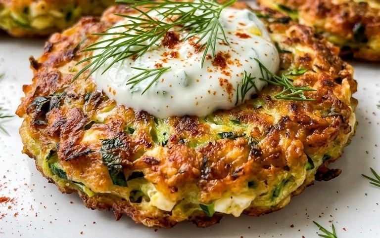 Kolokithokeftedes (Greek Zucchini Fritters)