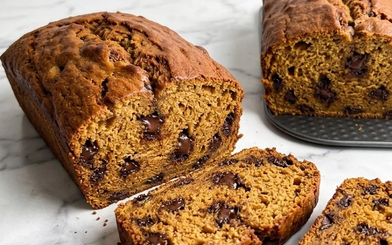 Pumpkin Chocolate Chip Bread