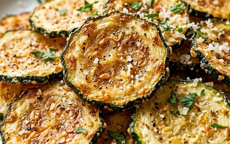 Crispy Baked Zucchini Chips