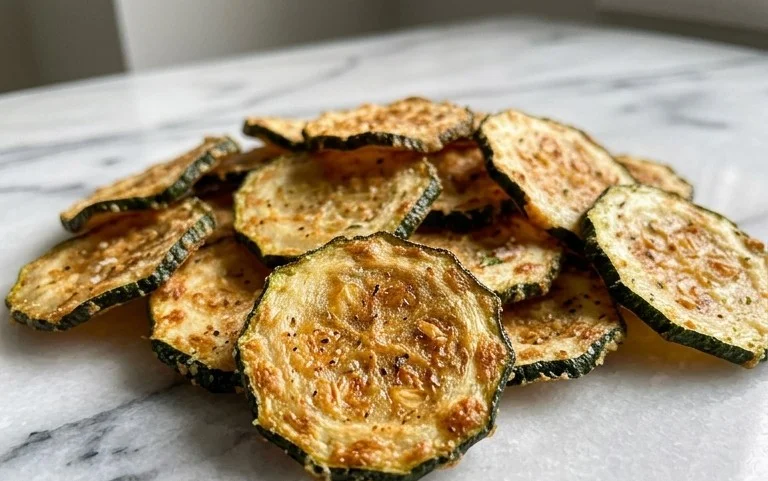 Crispy Baked Zucchini Chips