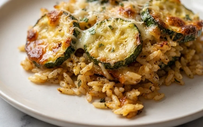 Julia Child's Zucchini and Rice Gratin (Tian de Courgettes au Riz)