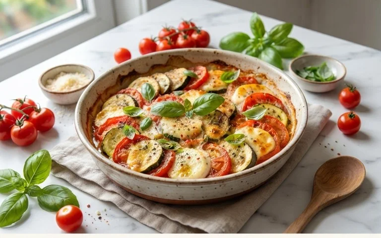 Zucchini Tomato Bake