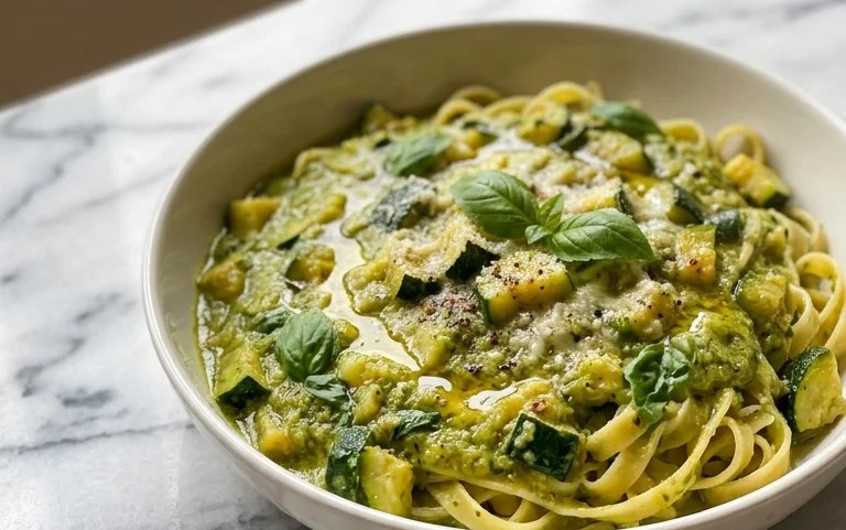 Simple Fresh Zucchini Pasta Sauce