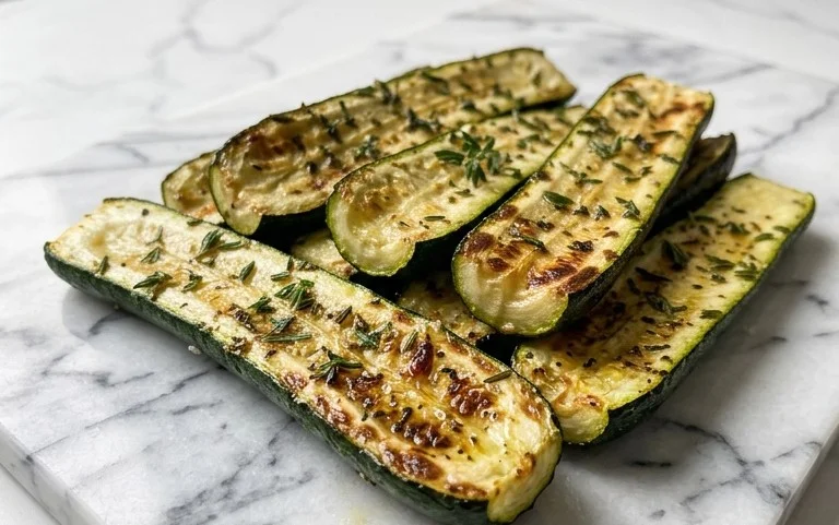 Simple Herb-Infused Roasted Zucchini Recipe