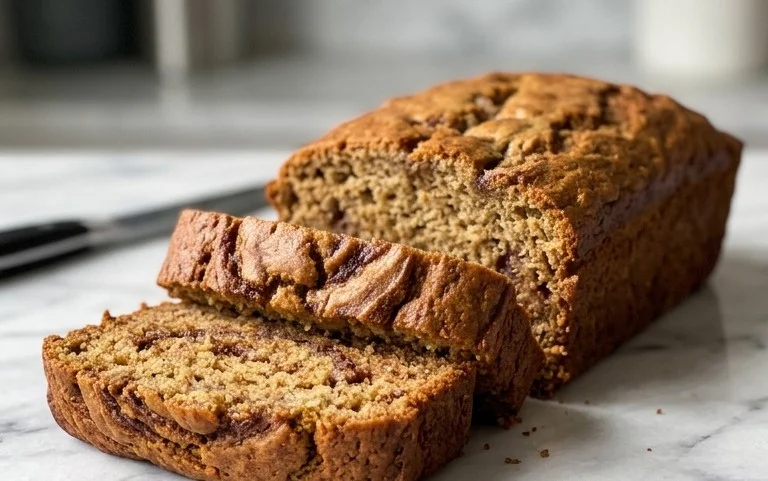 Moist and Delicious Cinnamon Swirl Zucchini Bread