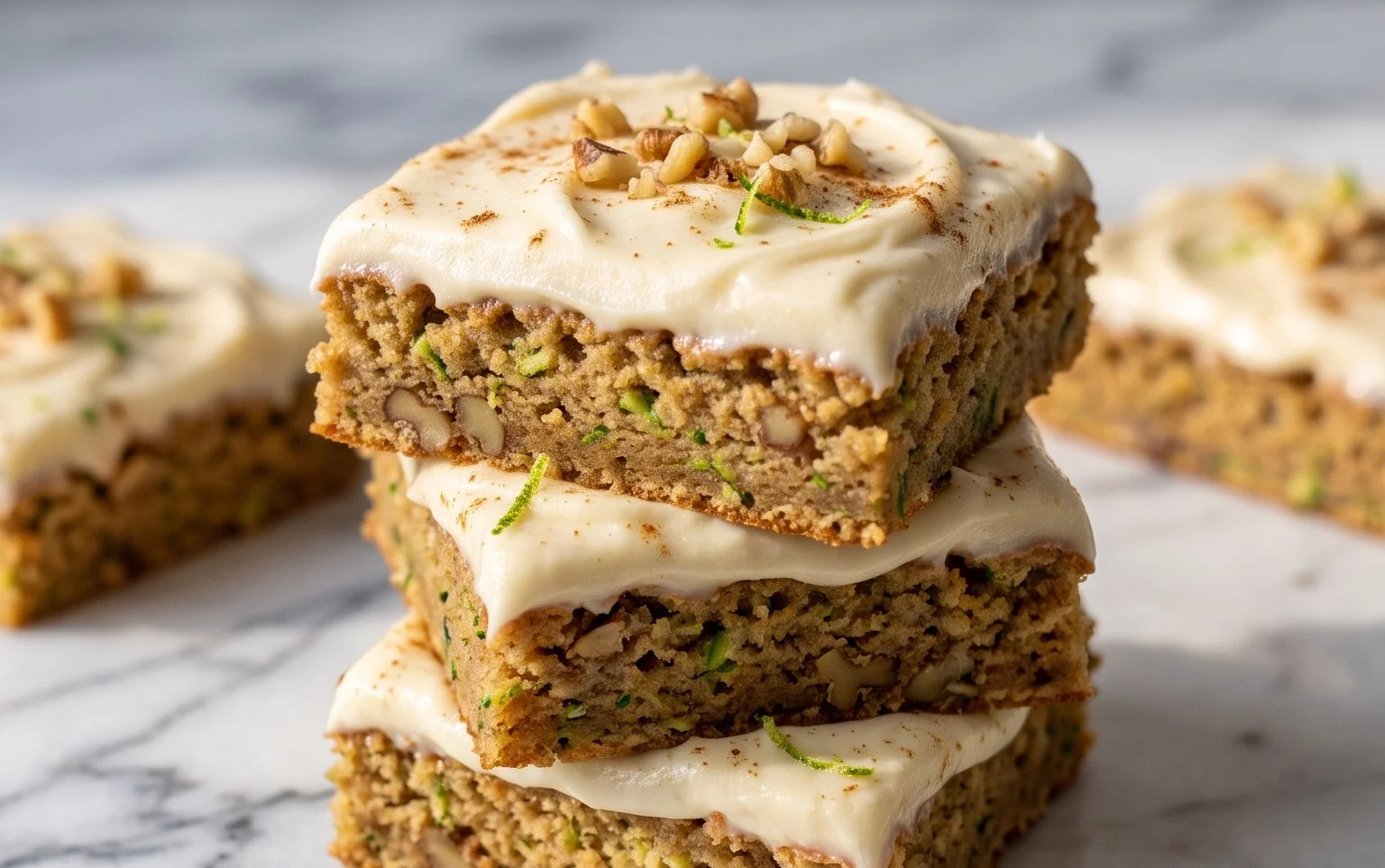 The Best Zucchini Bars