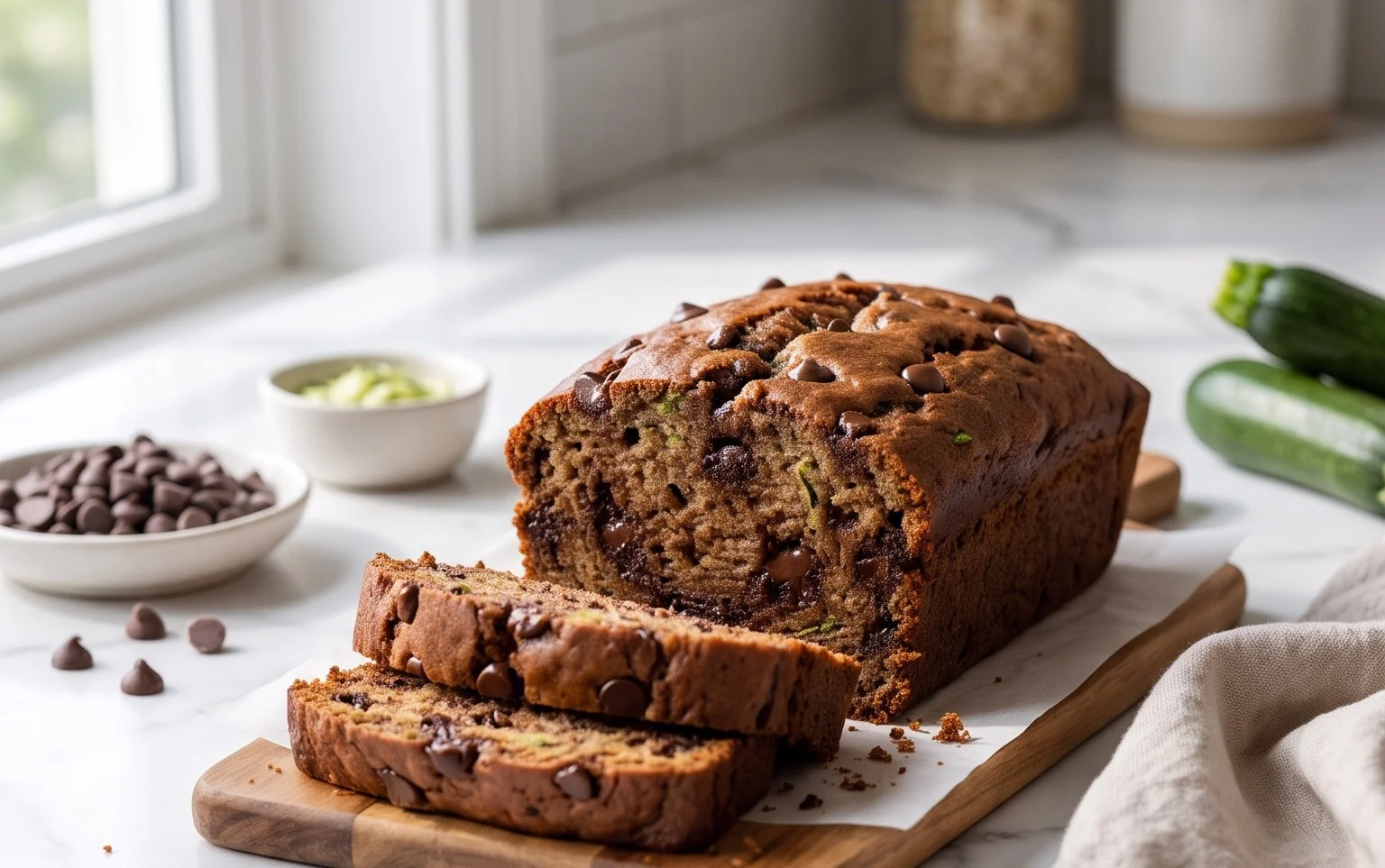 Chocolate Zucchini Bread