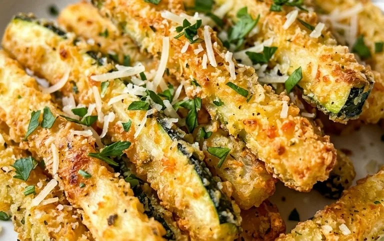 Baked Parmesan Zucchini Fries