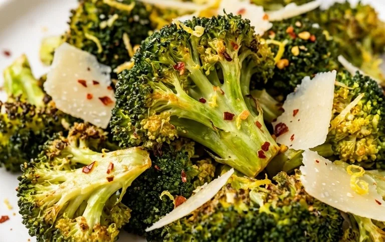 Oven Roasted Broccoli (Baked Broccoli)