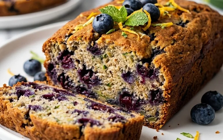 Blueberry Zucchini Bread